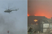 IAF helicopter brought in to douse massive Delhi fire